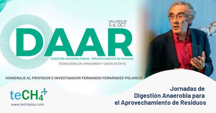 Jornadas de Digestión Anaerobia para el Aprovechamiento de Residuos (DAAR)